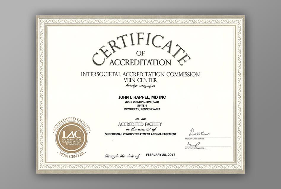 Vein Center Accreditation First Anniversary at Kavic Laser
