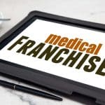 medical franchise written on an IPad